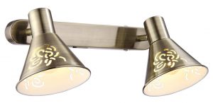 Спот две лампы CONO античная бронза E14 2*40W A5218AP-2AB ― ТРИ ПЛАФОНА