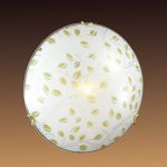 Настенно-потолочный светильник ETRA золото/белый/жёлтый декор E27 100W 220V арт.123