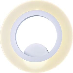Бра декоративное светодиодное ROTONDO белый LED 1*5,5W 220V 435Lm 3000K A9300AP-1WH ― ТРИ ПЛАФОНА